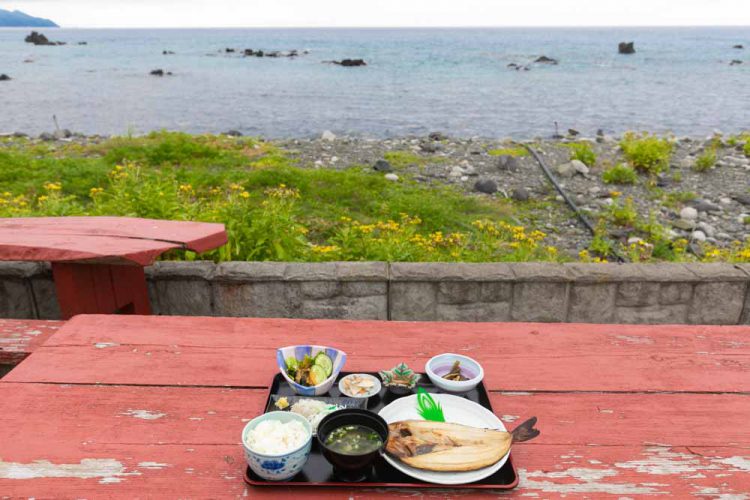 北の岬 さくらばなのほっけ定食