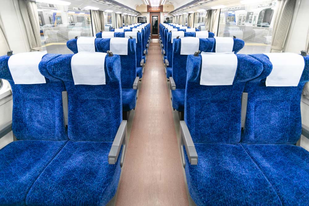 とくしま好きっぷ2000で行く出張撮影 特急サザンの座席指定席