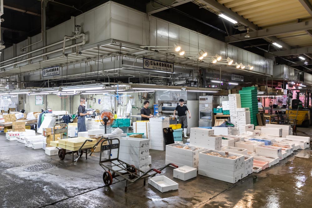 信和水産物販売株式会社様の撮影