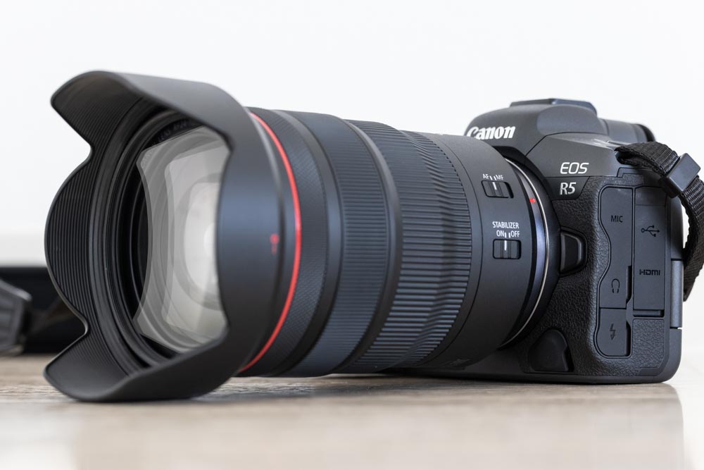 EF24-70mmF2.8LII　 USMからRF24-70mm F2.8 L IS USMへ