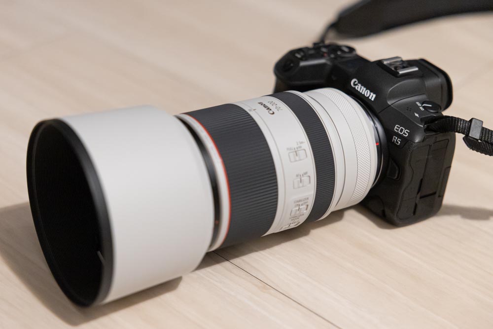 R5とRF70-200mm F2.8 L IS USM