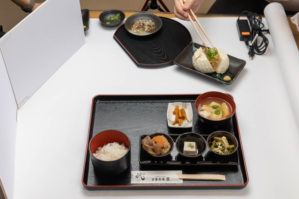 吉野山豆富本舗　林とうふ店様の撮影
