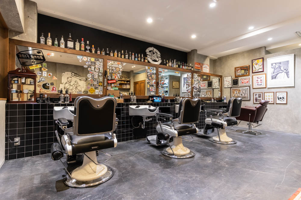 L.A株式会社様の撮影　L.A BARBERSHOP