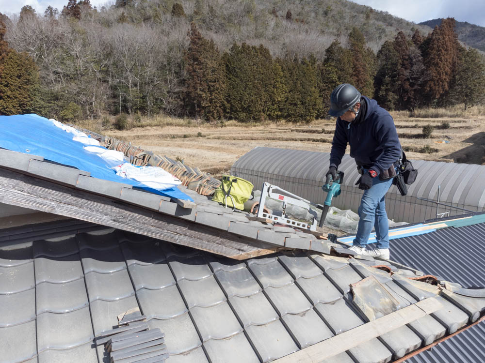 屋根工事の有限会社トヨミ建設様の撮影