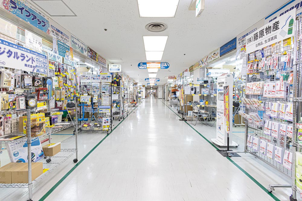 船場センタービルの撮影