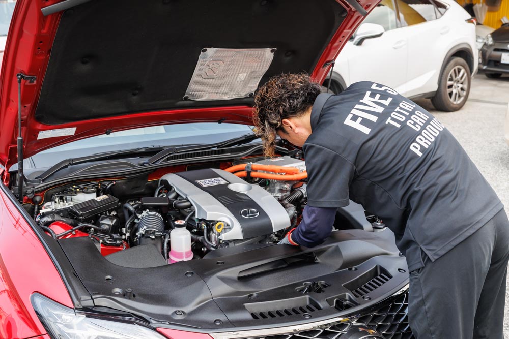 FIVE5 total car produce様の撮影