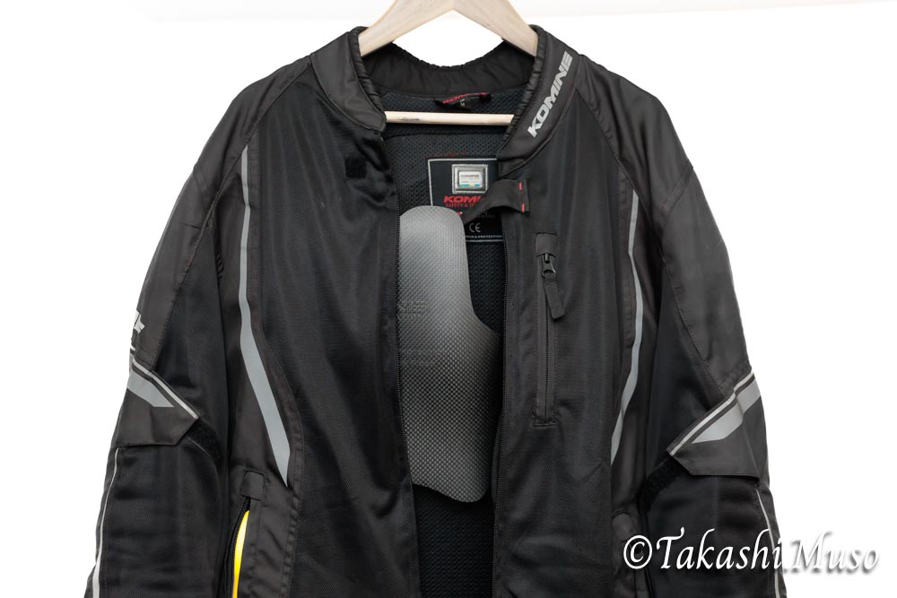 コミネ バイク用 胸部プロテクター ドライカーボンチェストプレート KK-906
