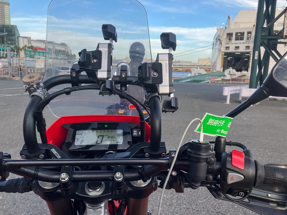 さんふらわあの弾丸フェリー(バイク)で、大阪南港から別府に撮影へ