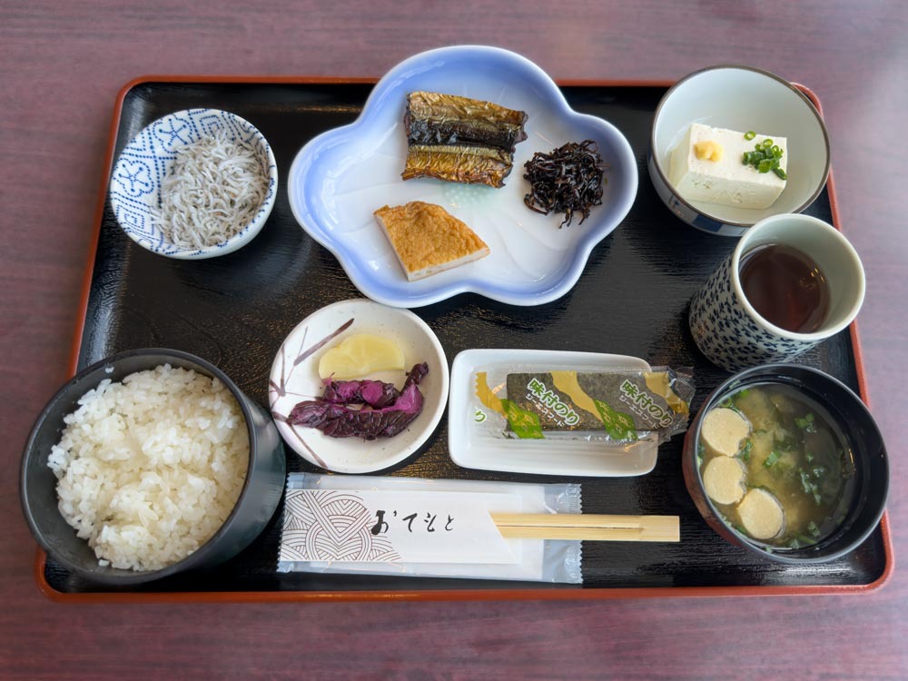 和歌山県田辺市パークサイドホテルの朝食