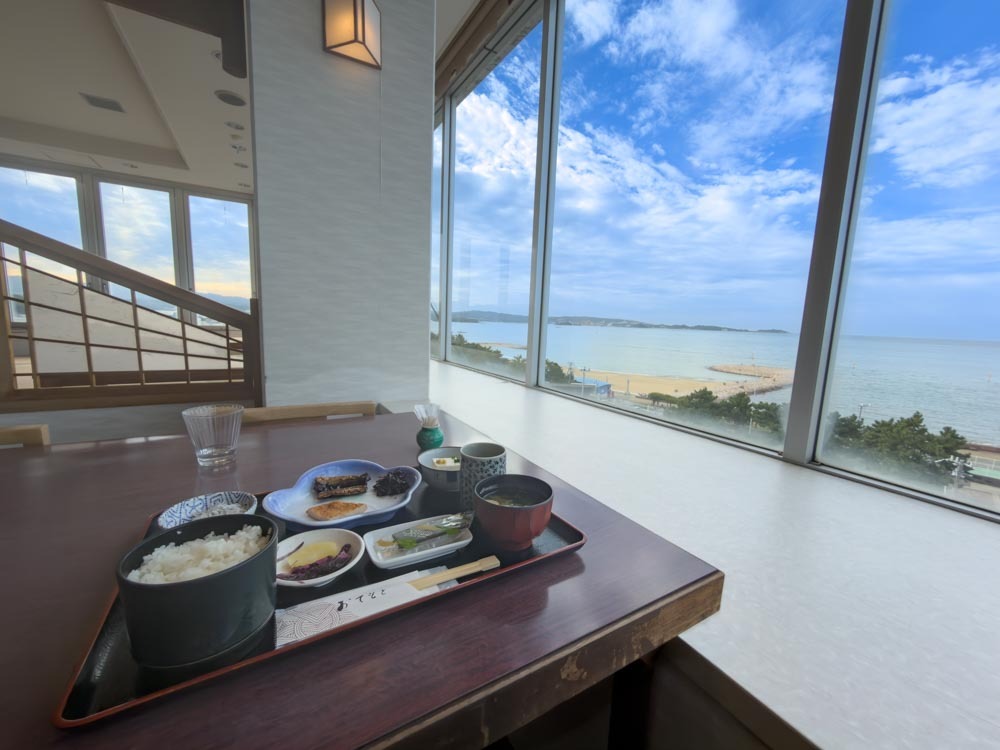 和歌山県田辺市パークサイドホテルの朝食